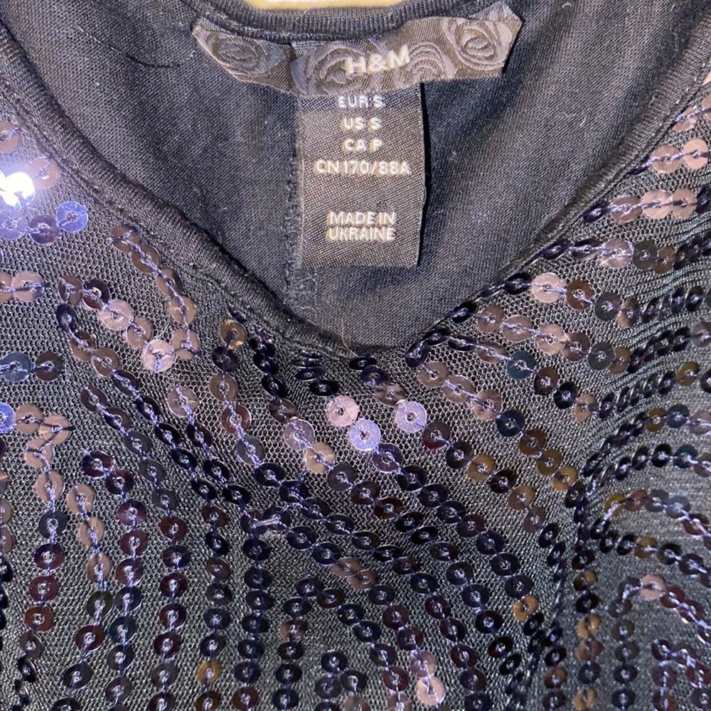 H&M Sequined Tank Top - Picture 2 of 7